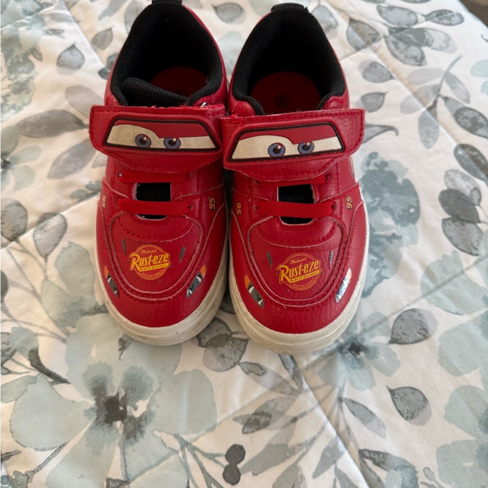 Kids Red Lightning McQueen Shoes